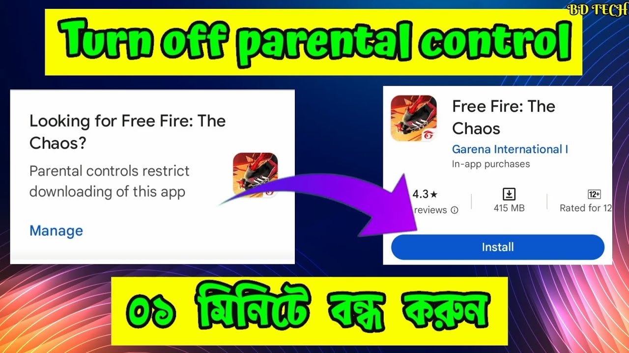 How to turn off parental controls on Play store - YouTube