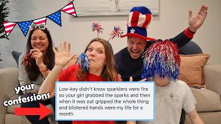 Reacting to your CRAZIEST 4th of July Confessions!