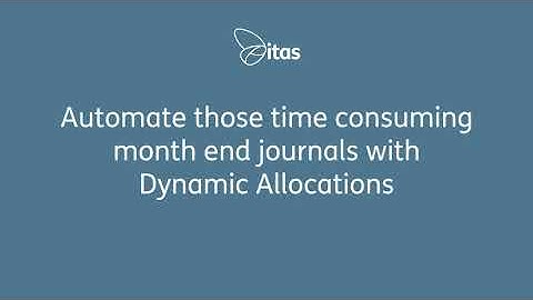 Sage Intacct Dynamic Allocations | Automate your Month End Journals