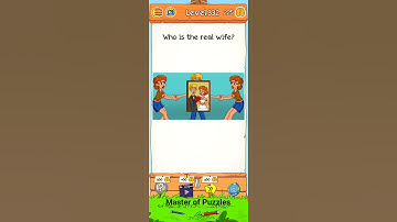 Braindom Riddle 2021 Updated Level  332 Who is the real wife Walkthrough