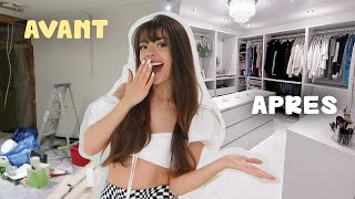 J'AI REFAIT MON DRESSING ET MA CHAMBRE (ROOM TOUR)