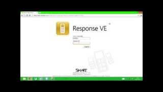 SMART Notebook Tutorial - How to set up a quiz or assessment using Response VE!