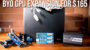 BYO GPU Expansion for $165 - Octane Render / Redshift / Blender Cycles / CUDA