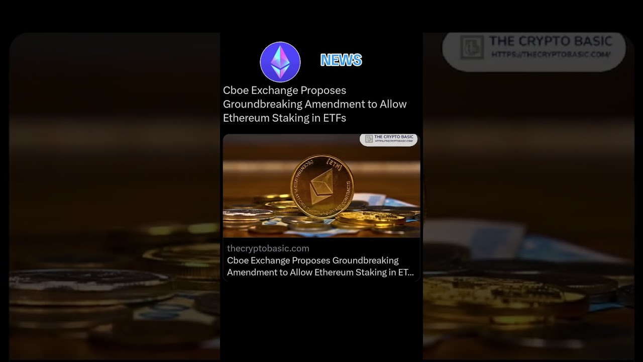 Ethereum ETF Staking? 