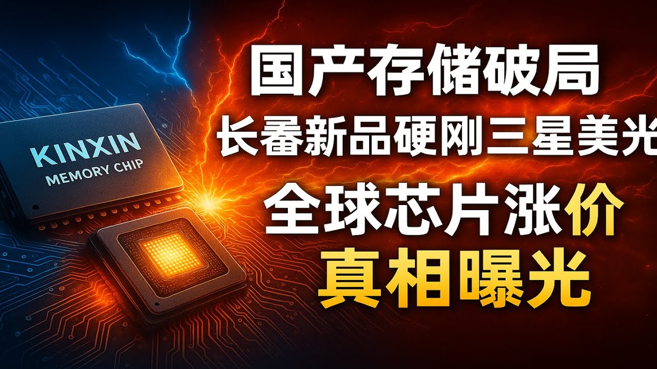AI存储战打响!长鑫甩出8000Mbps王炸,三星涨价60%后慌了?国产存储破局!长鑫新品硬刚三星美光,背后藏着中国科技野心全球芯片涨价狂潮 ...