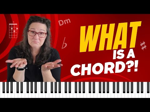 What is a chord? How to Play Chords on Piano for Beginners (Piano Tutorial) Key of C.