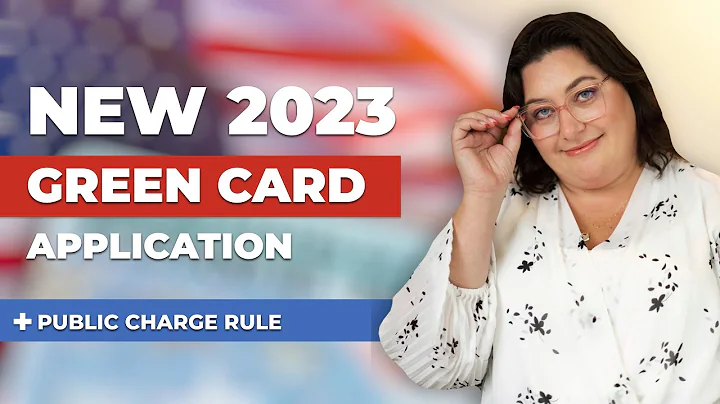 New Green Card Application and Public Charge Rule ...