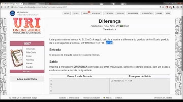 Resolução de Problema: Diferença [URI - 1007]