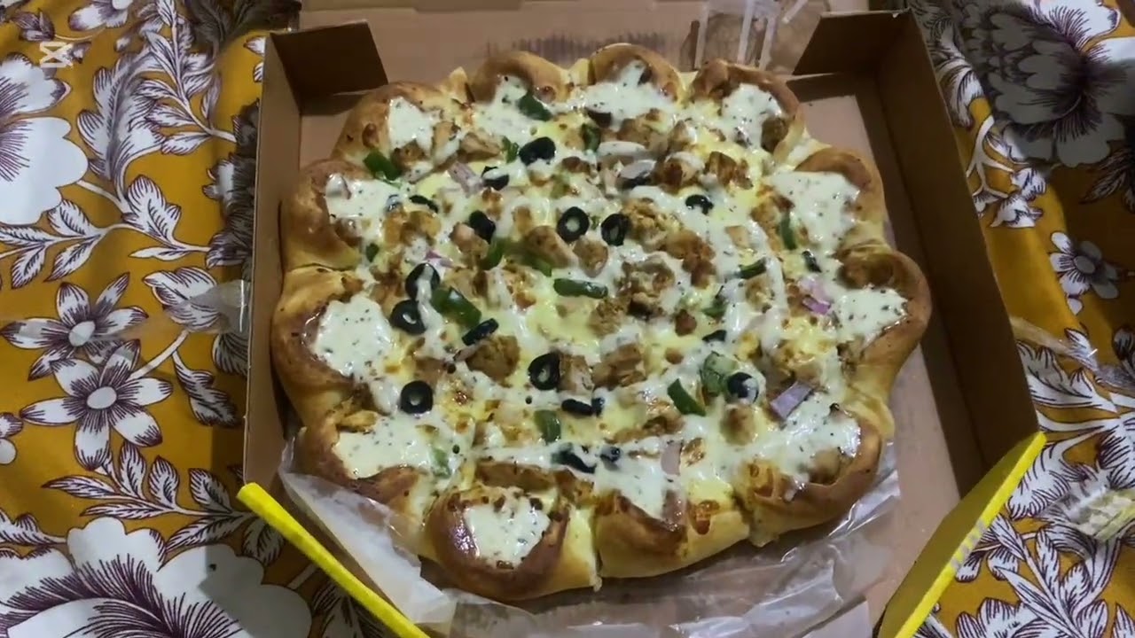 Cheezious Crown Crust Large Pizza. Price 2050 Rupees. Review. Order Online. 