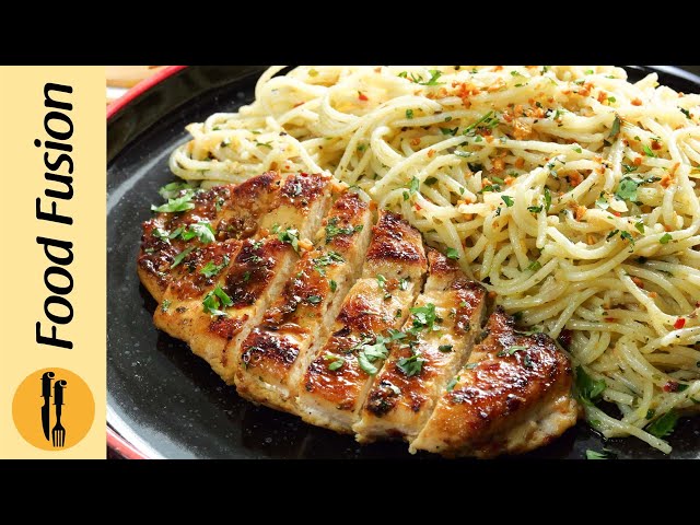 Butter Noodles with Chicken Recipe by Food Fusion class=