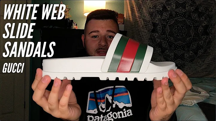 REVIEW & UNBOXING | GUCCI WHITE WEB SLIDE SANDAL