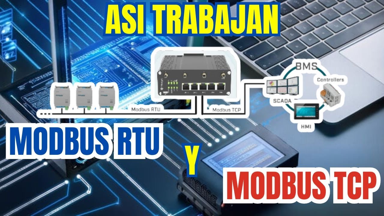 Así funcionan los protocolos MODBUS RTU y MODBUS TCP/IP!!! 💻