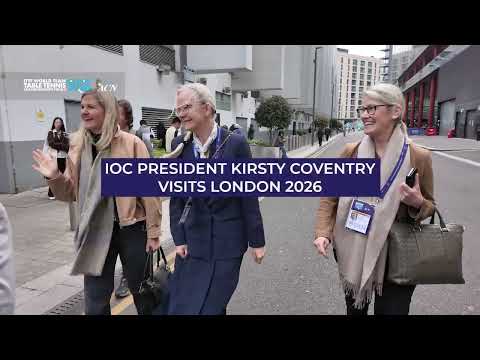 IOC President Kirsty Coventry Visits London 2026