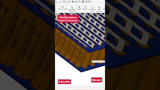 20s20p NMC 74V52AH Battery pack #cncsoftware #automobile #machine #cncmill #automotive #3dprinting 20s20p NMC 74V52AH Battery pack #cncsoftware #automobile #machine #cncmill #automotive #3dprinting