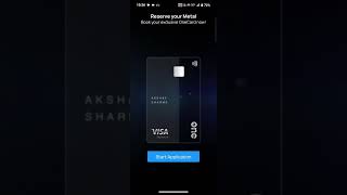 one card / credit card apply