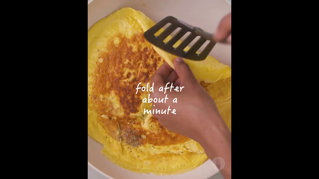 French Toast Omelette Foldover Youtube