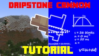 [Java Edition] Minecraft Dripstone Cannon Tutorial
