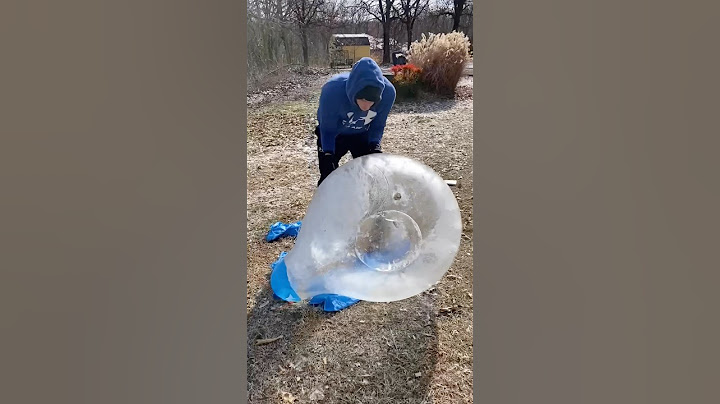 Freezing Giant Water Balloons Year 3 #shorts