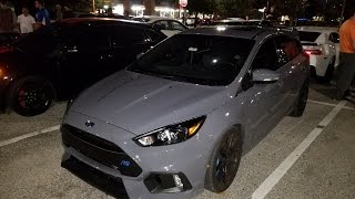 Focus RS vs Camaro SS vs Golf R vs 335i