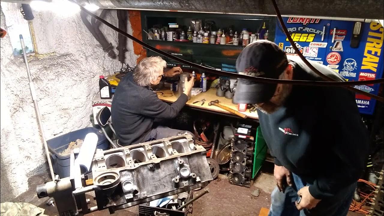 Chevy 350 / cam bearings on gerdy YouTube