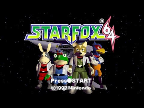 Star Fox 64 - Hard Path - Full Playthrough