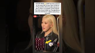 ROSÉ is the only BLACKPINK member in this Class of 2026, & she'll be recognized as a cultural #rose