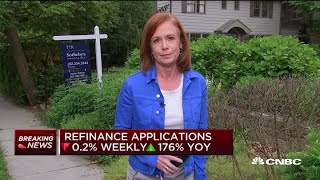 Home purchase applications have risen 54% since early April