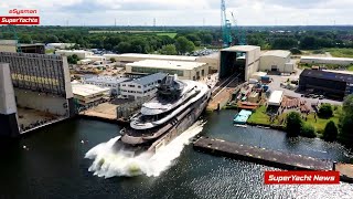 Jacksonville Jags Owner Get's his new Superyacht Delivered! | SY Clips