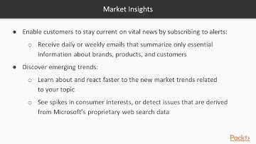Hands-On Dynamics 365 AI for Business Insights : Introduction to Market Insights | packtpub.com