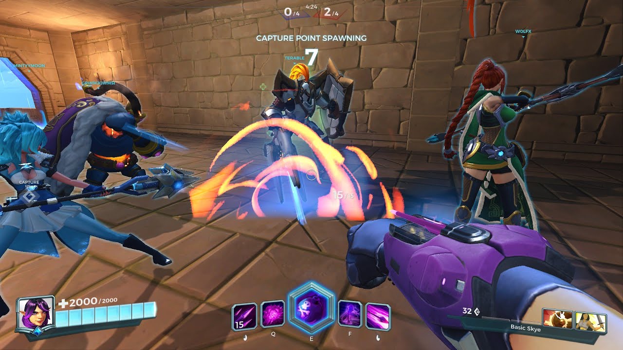 Paladins PC Multiplayer Gameplay