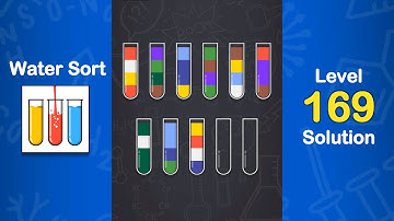 Water Sort Puzzle Solution - Level 169