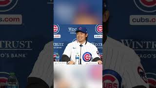 Shota Imanaga is going to fit right in at Wrigley Field. 🤣