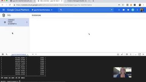 1_4 Using GCP CloudSQL for Bioinformatics