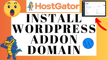 How To Install WordPress On Hostgator Addon Domain 🔥 (UPDATED 2025!)