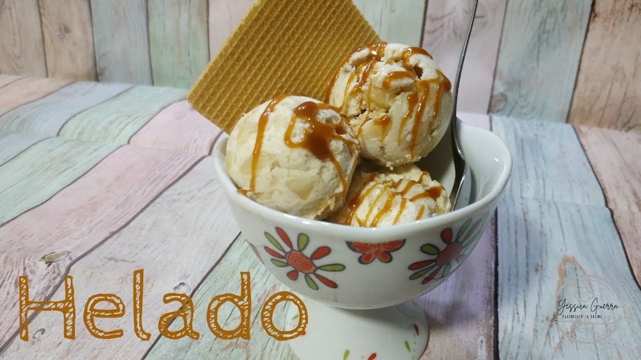 HELADO DE VAINILLA CON NUECES DE MACADAMIA | RECETA CASERA CON MAMBO¡¡¡