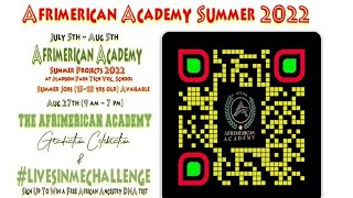 Afrimerican Academy - Virtual Summer Projects 2022