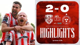 CITY WIN! - Derry City 2-0 Shelbourne - LOI Highlights - 02/05/2025