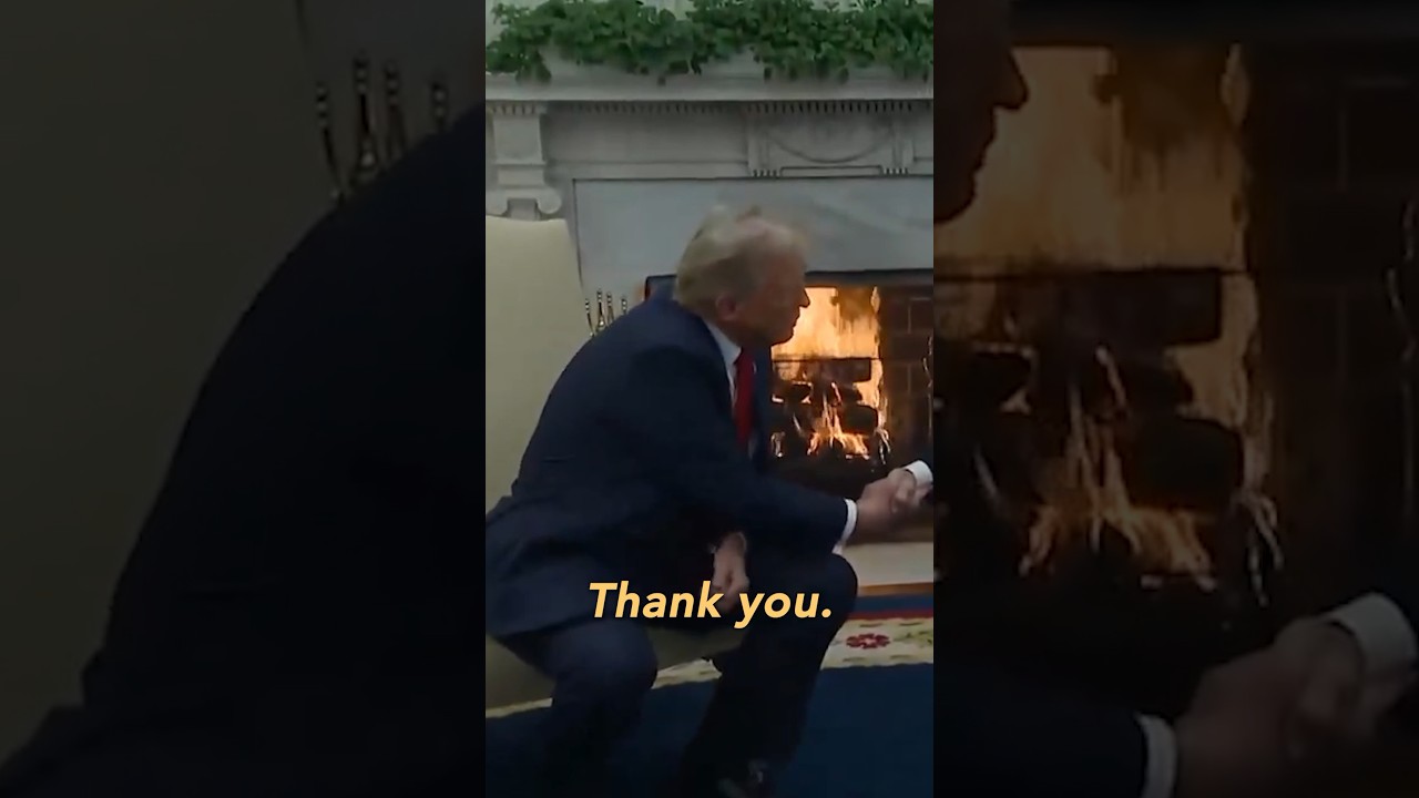 🚨Triumphant Trump RETURNS to Oval Office