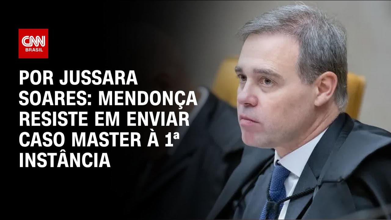 André Mendonça resiste em enviar caso Master à 1ª instância | CNN PRIME TIME