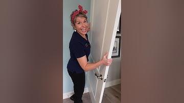 HOW TO REMOVE A HINGE PIN & DOOR