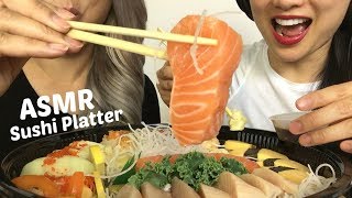 Asmr Sushi Platter No Talking Eating Sounds Sas-Asmr