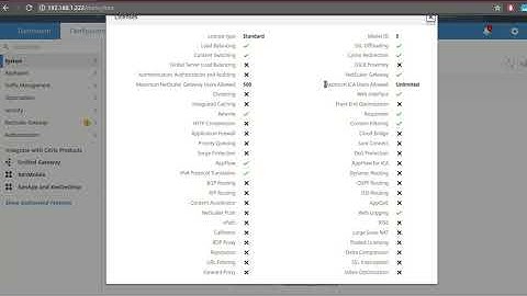 Netscaler VPX Express feature review and enable