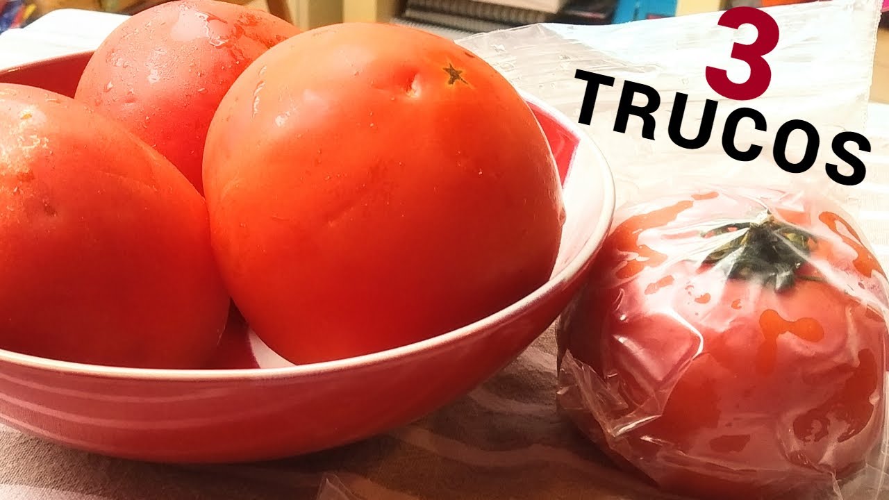 TOMATES que DURAN MUCHO TIEMPO 🍅😍 (TRUCOS para CONSERVAR) 3 TIPS fáciles y rápidos.
