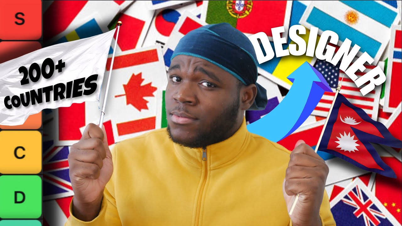 Graphic Designer Ranks All The Flags Of the World - YouTube