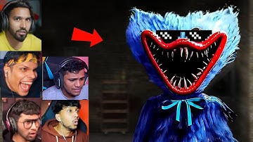 INDIAN Gamers React to Huggy Wuggy Chase Scene!