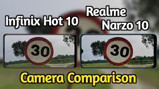 Infinix Hot 10 VS Realme Narzo 10 Camera Comparison