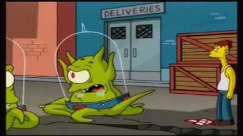 The Simpsons Game Walk/Playthrough Part 12: Kill The Aliens