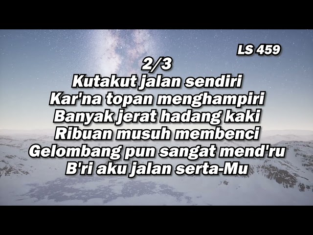 Lagu Sion No. 459 | Bri Aku Jalan SertaMu class=