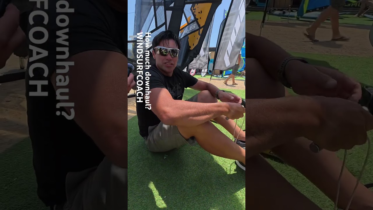 How much downhaul? Andrea Cucchi explains. 