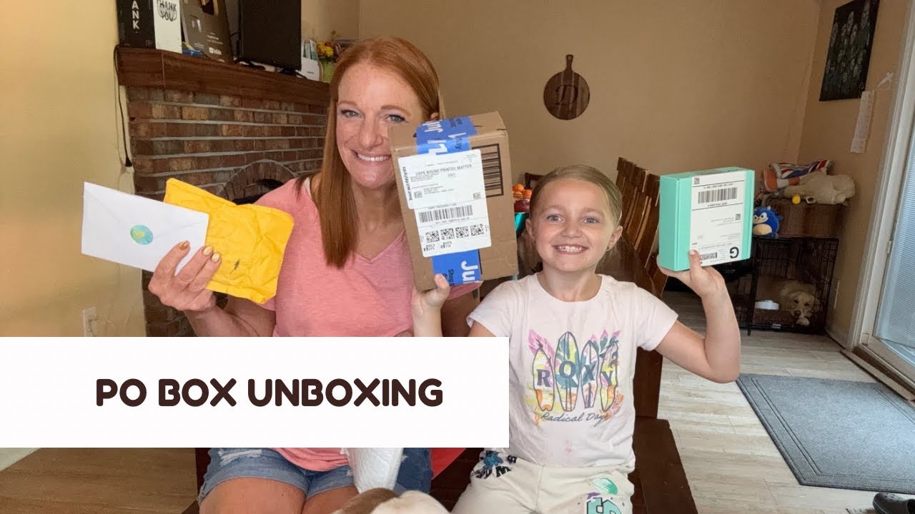 PO BOX UNBOXING